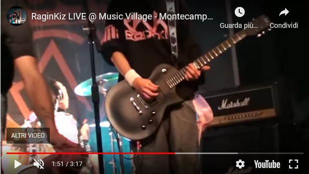Oggi è venerdì ed allora? Youtube - 2008, RaginKiz LIVE @ Music Village, Montecampione