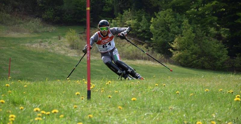 FISI FVG - Nicholas Anziutti al primo raduno della squadra nazionale di sci d'erba