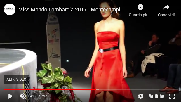 Oggi è venerdì ed allora? Youtube – 2017, Montecampione, Miss Mondo Lombardia