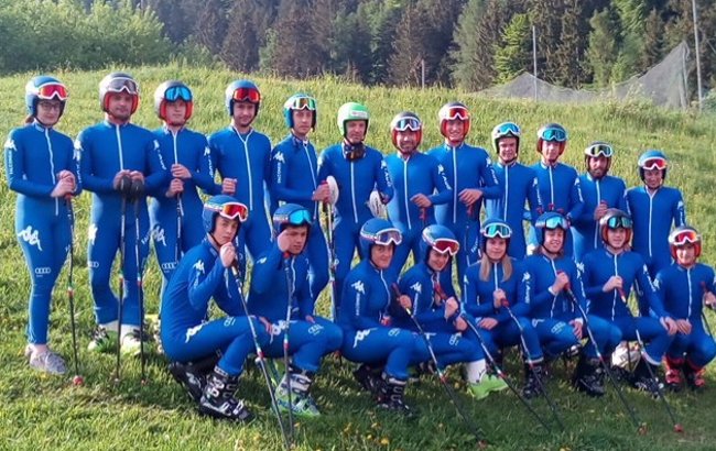 FISI Comitato Alpi Centrali - Sci d'erba: a Montecampione arriva subito il "graffio" di Edoardo Frau. In campo femminile out nelle seconda manche la Manzoni
