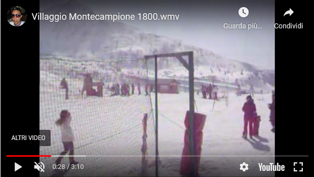 Oggi è venerdì ed allora? Youtube – 2008, Villaggio Montecampione 1800
