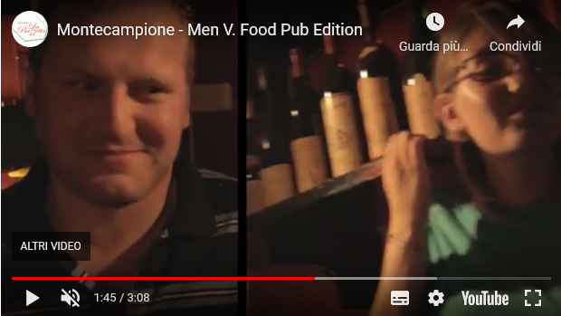 Oggi è venerdì ed allora? Youtube – 2013, Montecampione - Men V. Food Pub Edition