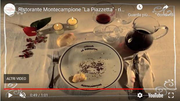 Oggi è venerdì ed allora? Youtube – Ristorante Montecampione “La Piazzetta”: 2013, riStop motion