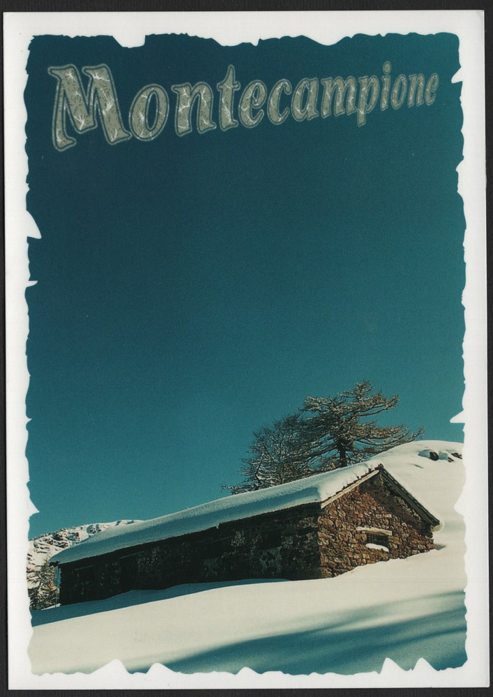 La cartolina del martedì... Montecampione MONTECAMPIONE Vallecamonica (BS) edita da Foto Paolo Scarsi