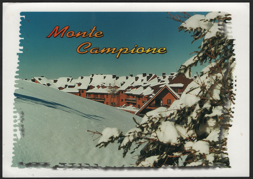 La cartolina del martedì... Monte Campione MONTECAMPIONE Vallecamonica (BS) edita da Foto Paolo Scarsi