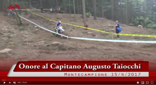Oggi è venerdì ed allora? Youtube -  2017, VergatoNews24: Montecampione, Onore al capitano Augusto Taiocchi parte 1°
