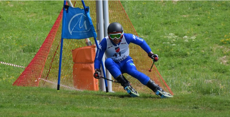 FISI FVG - Anziutti 6° nello slalom e 7° in gigante ai Campionati Italiani di sci d'erba
