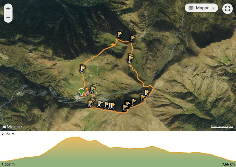 Wikiloc – Percorso di Escursionismo di Andalhofa: Monte Muffetto – Dosso Bassinaletto