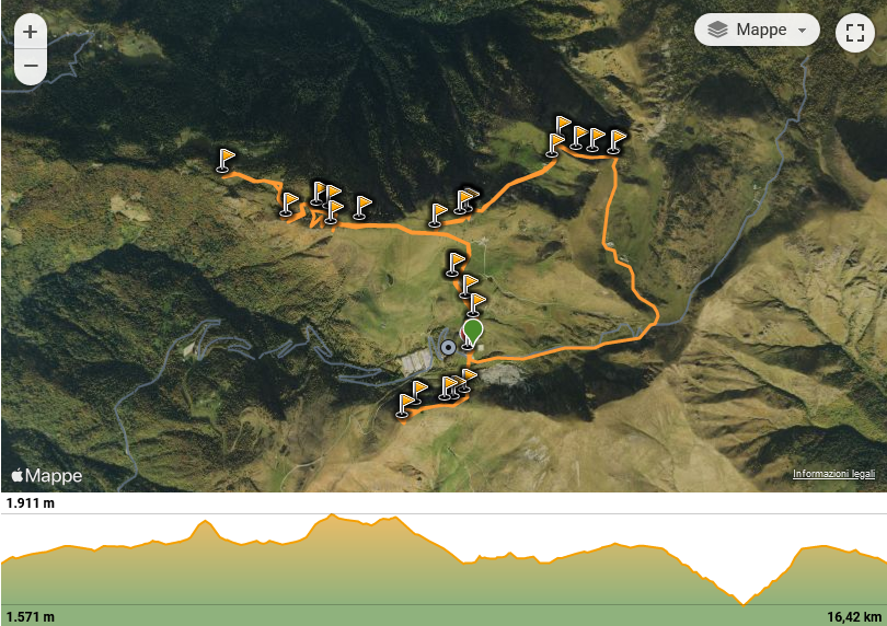 Wikiloc – Percorso di Escursionismo di fran.cc: Montecampione 1800 – Bassinale – Rifugio Cimosco – Lago Rondeneto