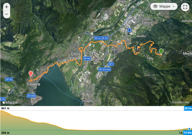 Wikiloc – Percorso di Mountain Bike di ghidmar61: Vissone-Lovere