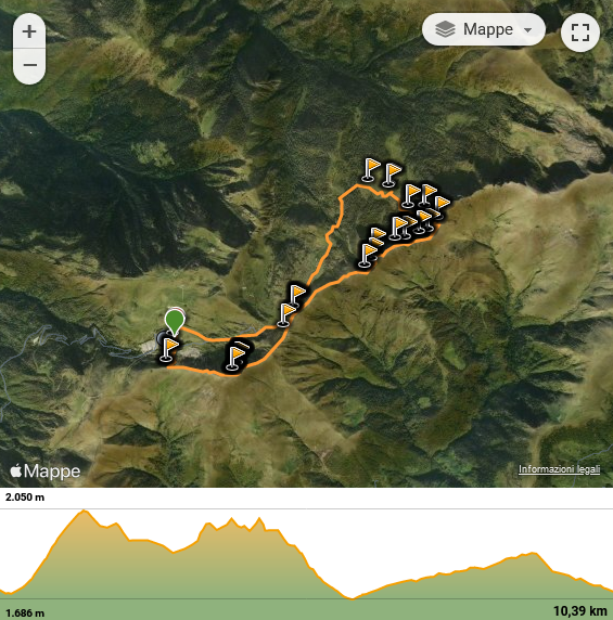 Wikiloc – Percorso di Escursionismo di marino.donati.55: Montecampione, Monte Muffetto, Corni del Diavolo