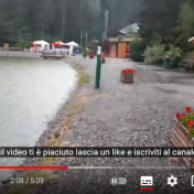 YouTube - Annifrid Elle: Montecampione sotto una fitta pioggia (Artogne Pian Camuno Valle Camonica, provincia di Brescia)